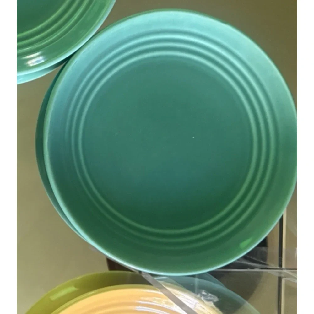 Vintage Bauer Pottery Ringware 9.5 inch Dinner Plates Choose Color Quantity